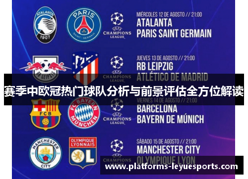 赛季中欧冠热门球队分析与前景评估全方位解读