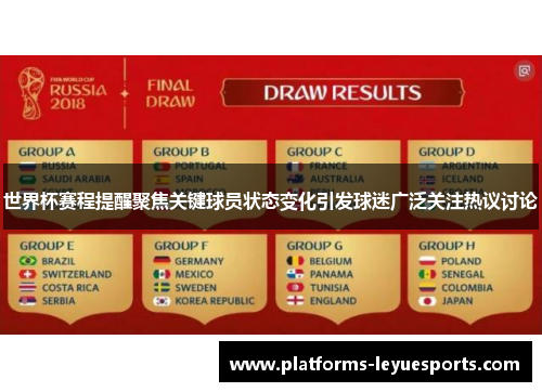 世界杯赛程提醒聚焦关键球员状态变化引发球迷广泛关注热议讨论